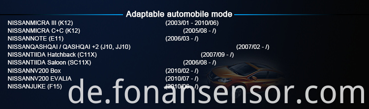 Nockenwellensensor für NISSANS NV200 EVALIA 1.6 16V 2010 23731-1KT0A 237311KT0A